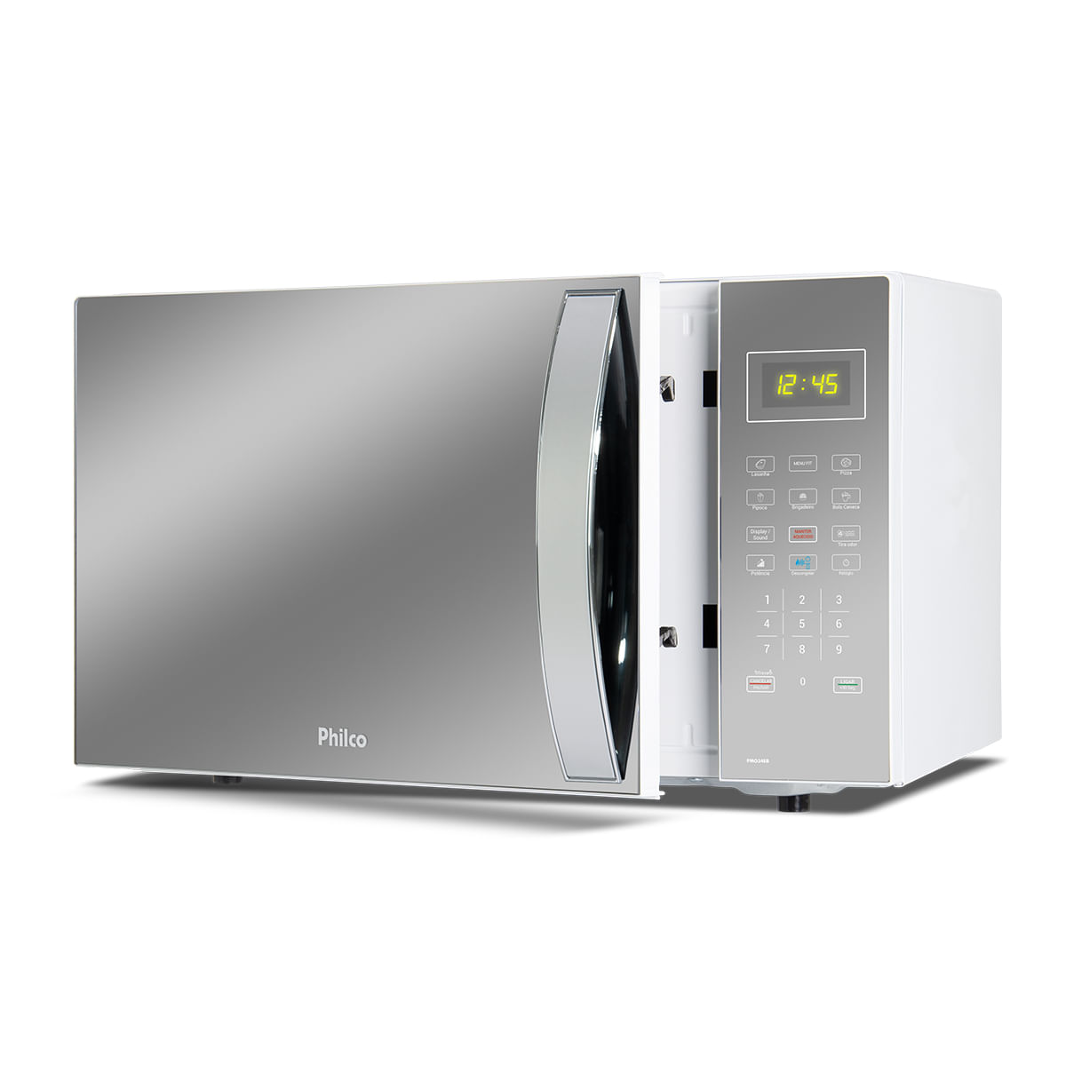 Micro-ondas 34L Philco 1400W Espelhado Limpa Fácil PMO34EB